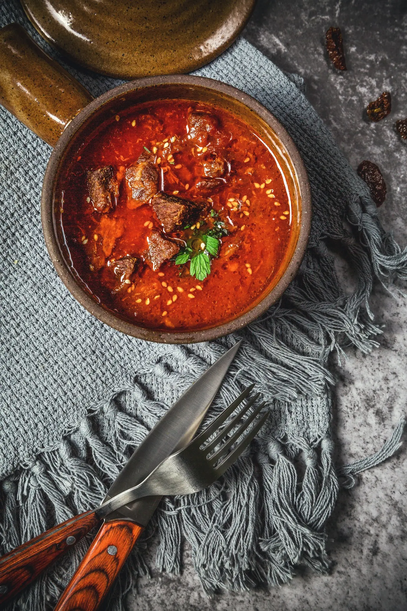 Spiced beef stew